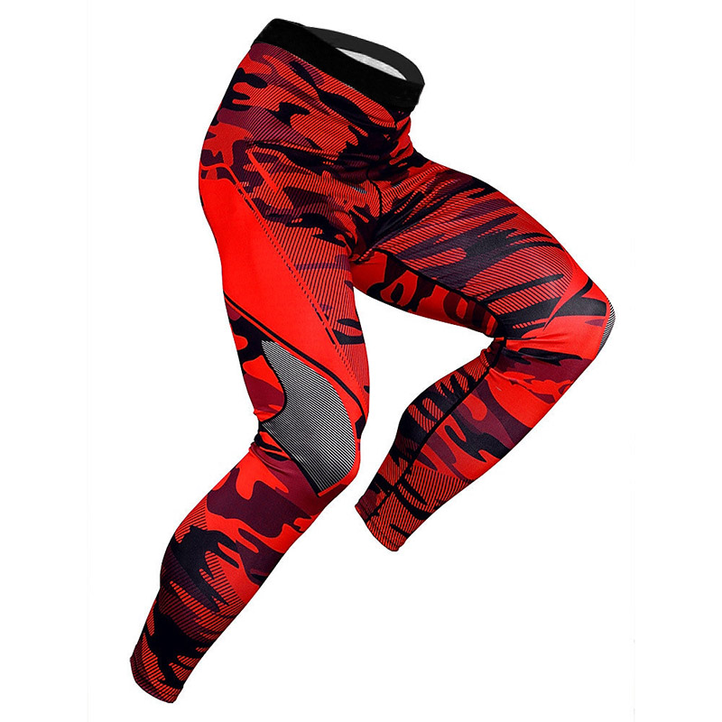 Men's Running Tight Athletic Spandex Breathable Quick Dry Sport Pant