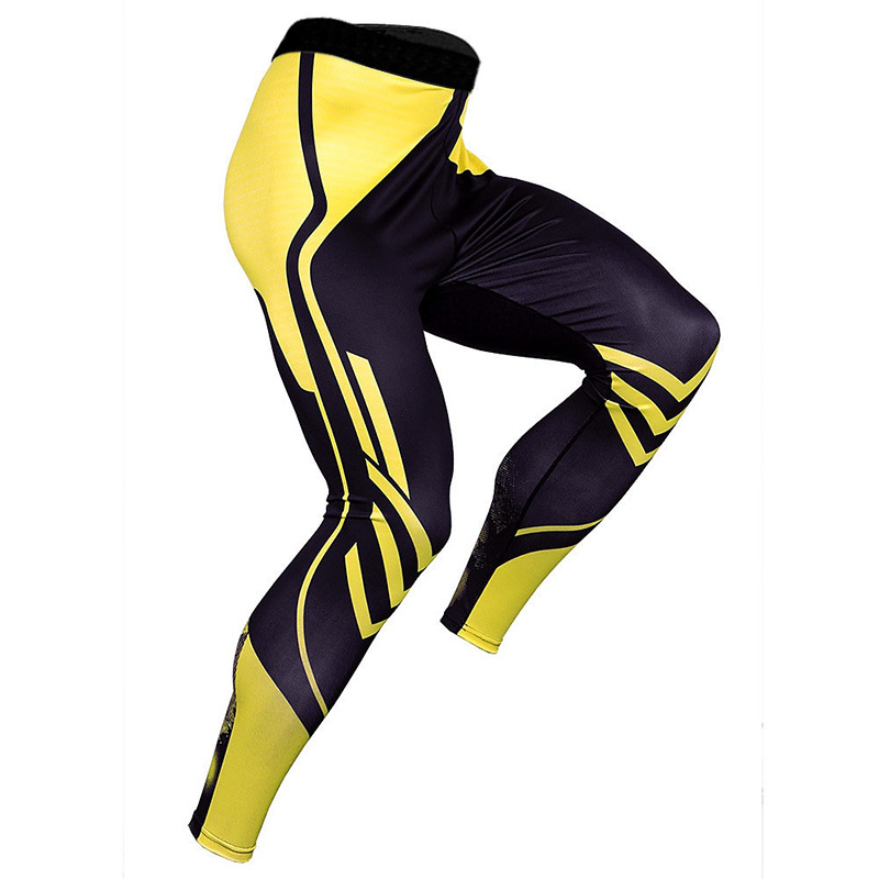 Men's Running Tight Athletic Spandex Breathable Quick Dry Sport Pant