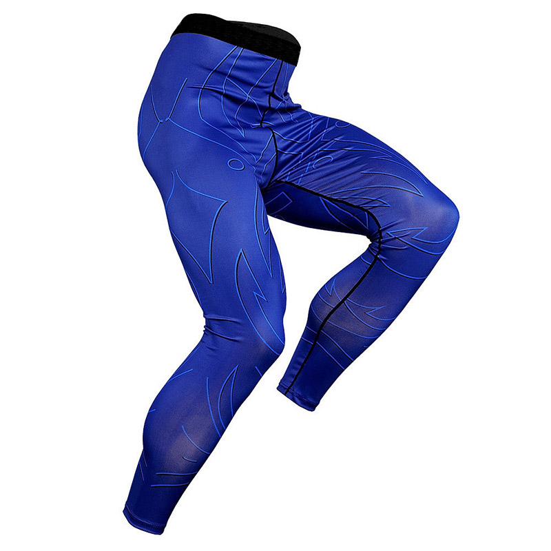 Men's Running Tight Athletic Spandex Breathable Quick Dry Sport Pant