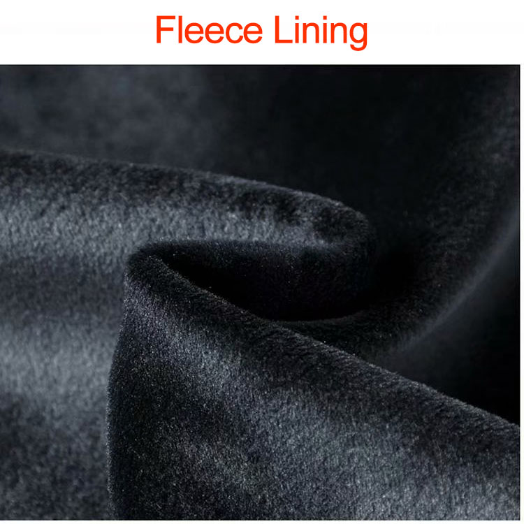 Men's Side Pocket Elastic Waist Fleece Solid Color Fleece Sweatpant