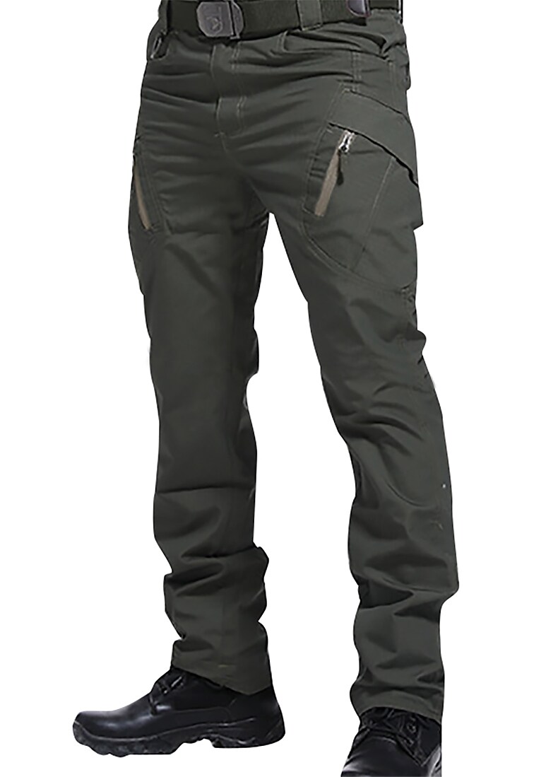 Men's Cargo Pants Work Pants Tactical Pants Military Summer Outdoor Ripstop Windproof Breathable Quick Dry Bottoms 9 Pockets 