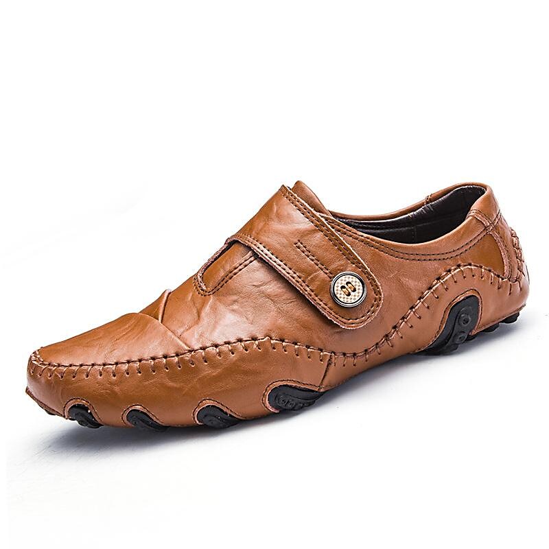 wish foreign trade shoes2021 men's business leather shoes men's shoes casual leather shoes men's men's single shoes dad shoes