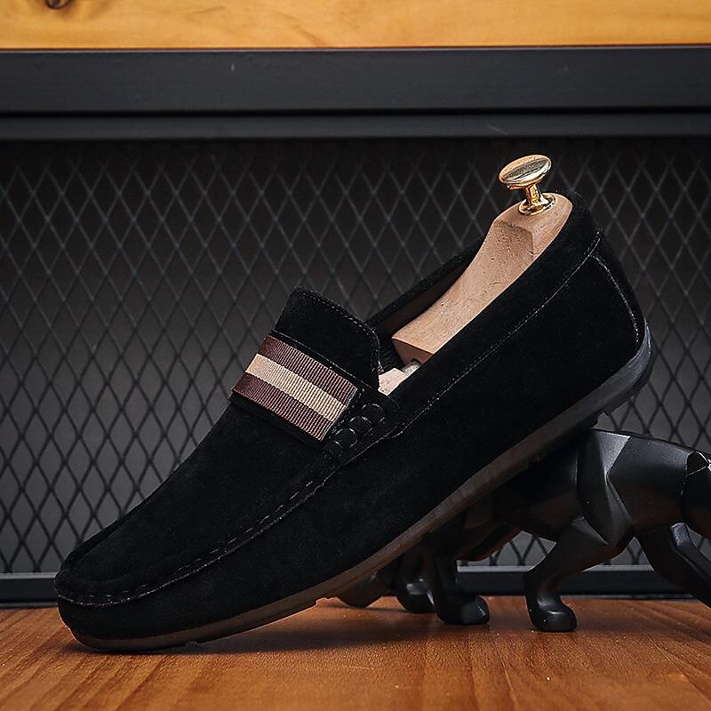 doudou shoes men's 2022 summer new casual lazy shoes all-match set feet soft bottom breathable loafers cross-border men's shoes