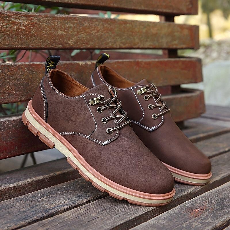 g10 new big leather shoes british men's shoes tooling shoes men's business casual shoes retro thick bottom men's tide shoes