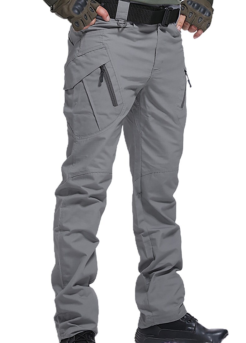 Men's Cargo Pants Work Pants Tactical Pants Military Summer Outdoor Ripstop Windproof Breathable Quick Dry Bottoms 9 Pockets 
