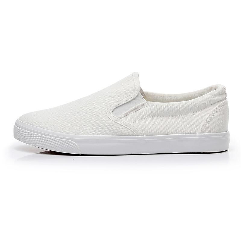 df yu nian yn688 flat bottom on behalf of foreign trade export canvas shoes flat bottom three vulcanization sets of feet for men and women standard size