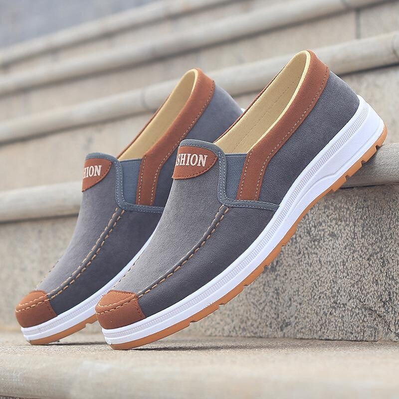 foreign trade cloth shoes casual shoes wholesale old beijing cloth shoes breathable comfortable non-slip canvas shoes men's work shoes