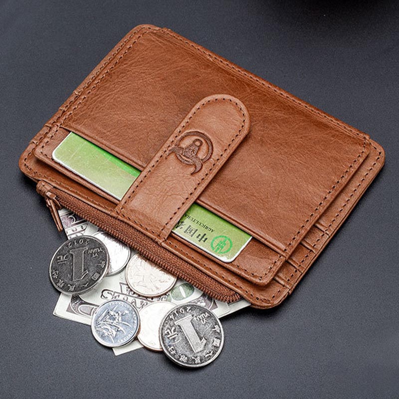 BULL CAPTAIN  men's genuine leather card holder