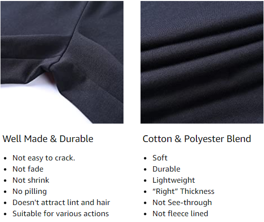 Men's Side Pocket Elastic Waist Fleece Solid Color Fleece Sweatpant