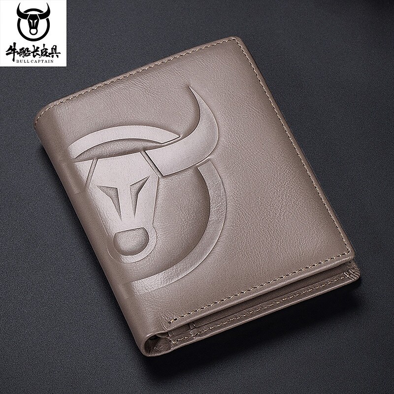 captain cattle leather purse