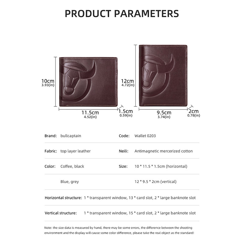 captain cattle leather purse