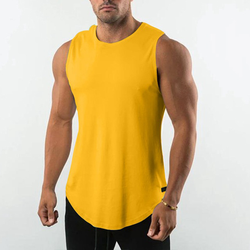 Men's Tank Top Solid Colored Crew Neck  Sleeveless  Fashion Simple Comfortable