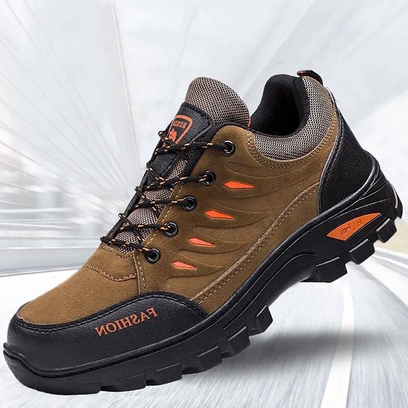 2021 shoes men's hiking shoes korean version trend men's casual sports outdoor hiking shoes comfortable shoes work men's shoes