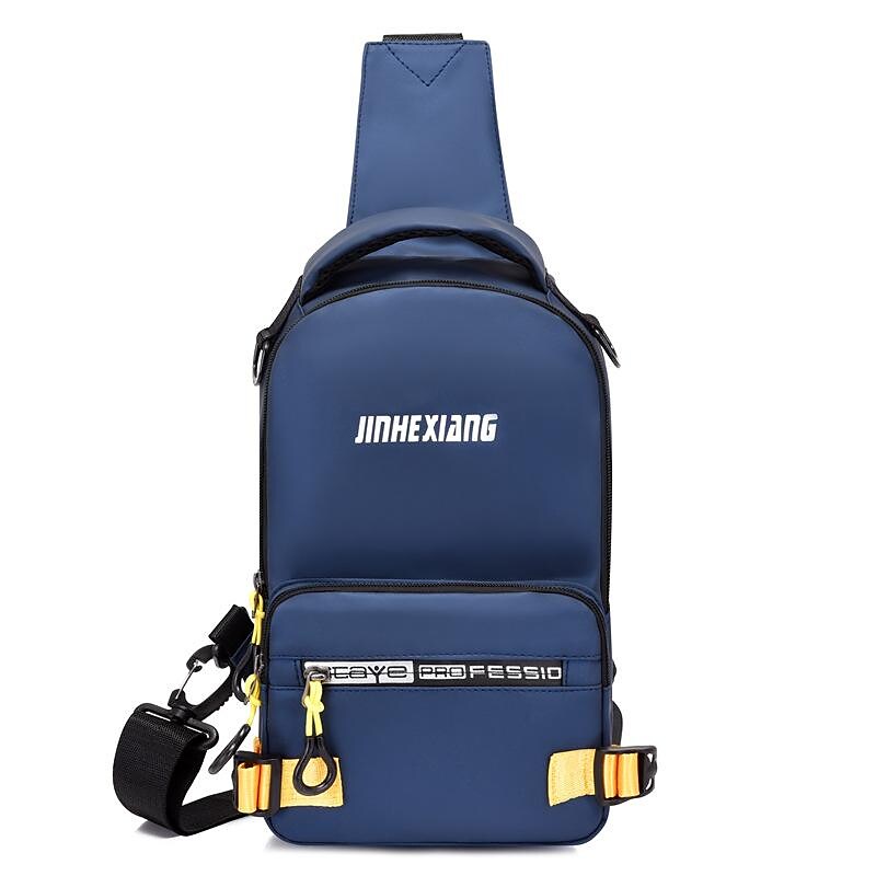 Chest Pack Men's Casual Oxford Cloth Shoulder Small Backpack