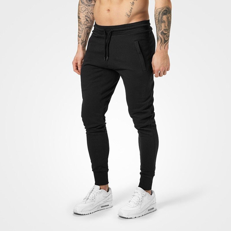 Men's Drawstring Side Pocket Breathable Quick Dry Joggers Sweatpant