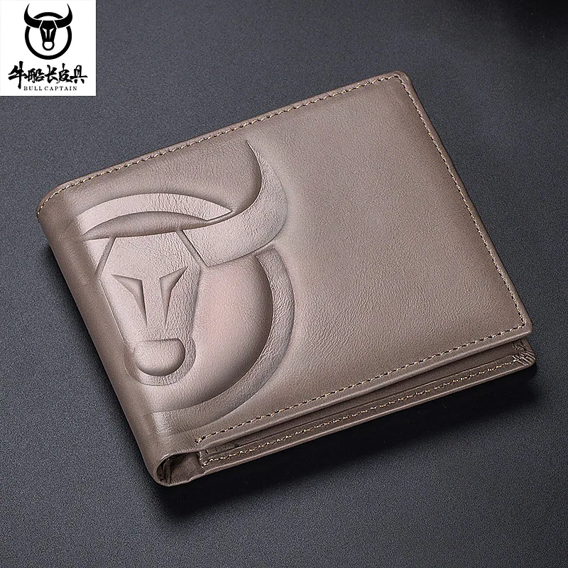 captain cattle leather purse