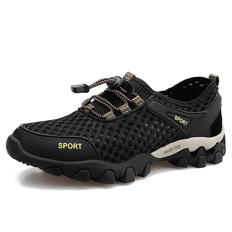 new sports men's shoes summer foreign trade large size breathable air-conditioning shoes men's mesh running outdoor sports casual men's shoes