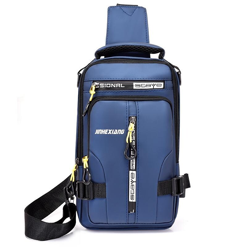 Chest Pack Men's Casual Oxford Cloth Shoulder Small Backpack