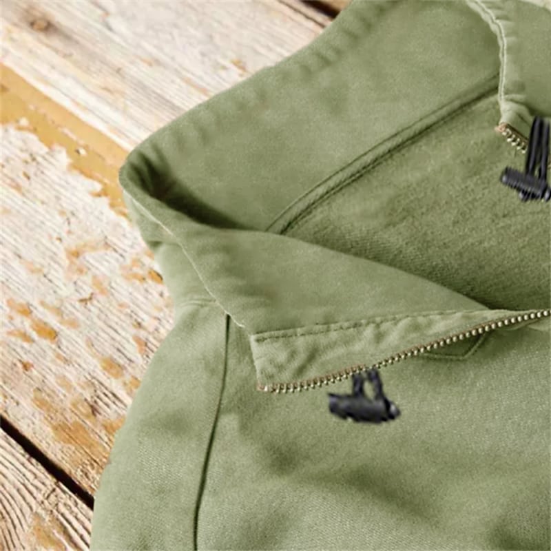 Men's  Solid Color Front Pocket Quarter Zip Daily Holiday Going out non-printing Streetwear Casual Hoodies Sweatshirts 