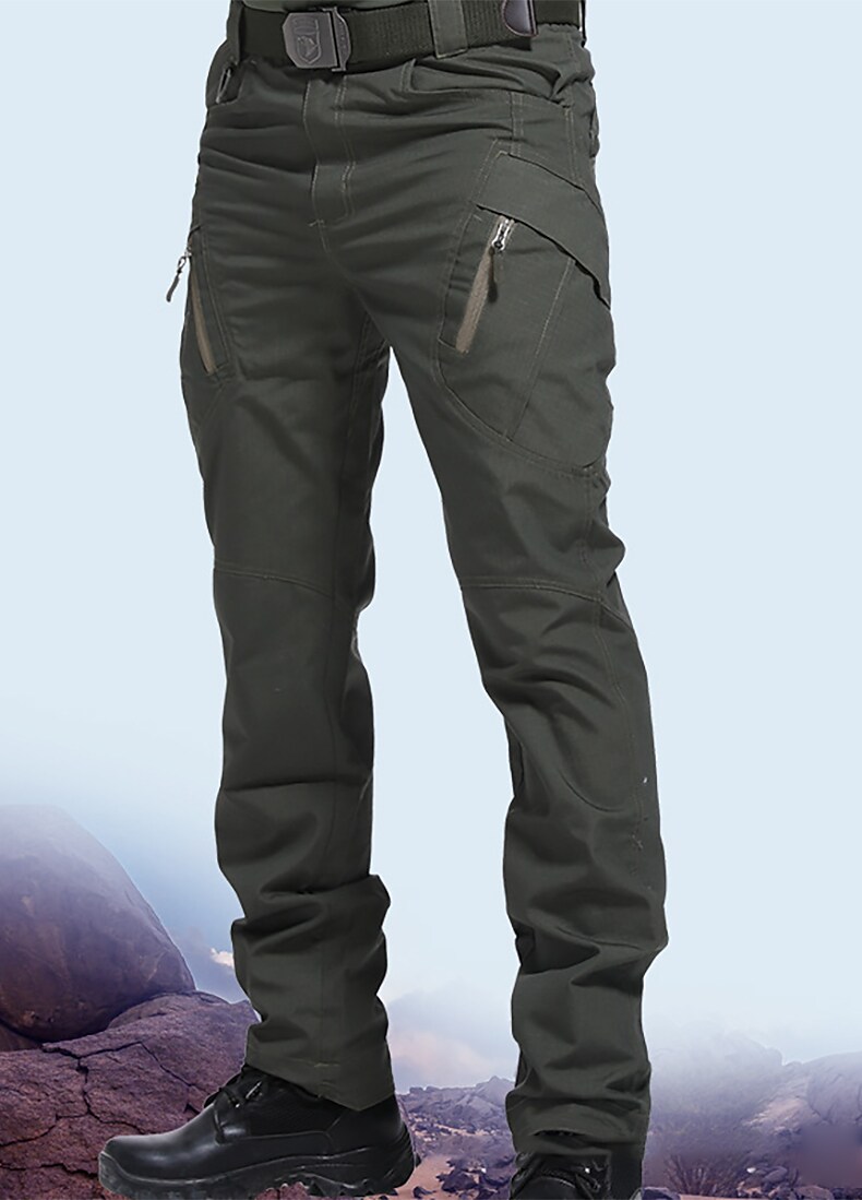 Men's Cargo Pants Work Pants Tactical Pants Military Summer Outdoor Ripstop Windproof Breathable Quick Dry Bottoms 9 Pockets 