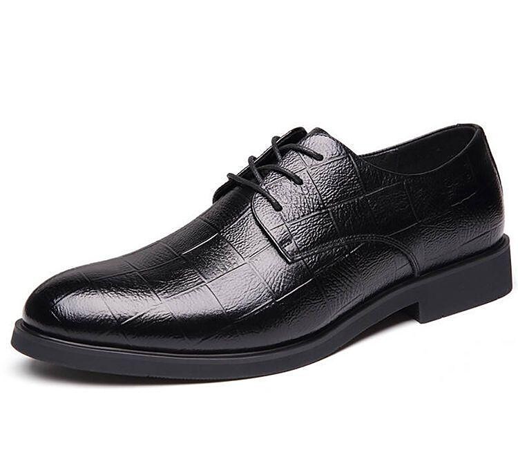 new leather men's business formal leather shoes men's factory direct sales casual all-match warm inner heightened pointed wedding shoes