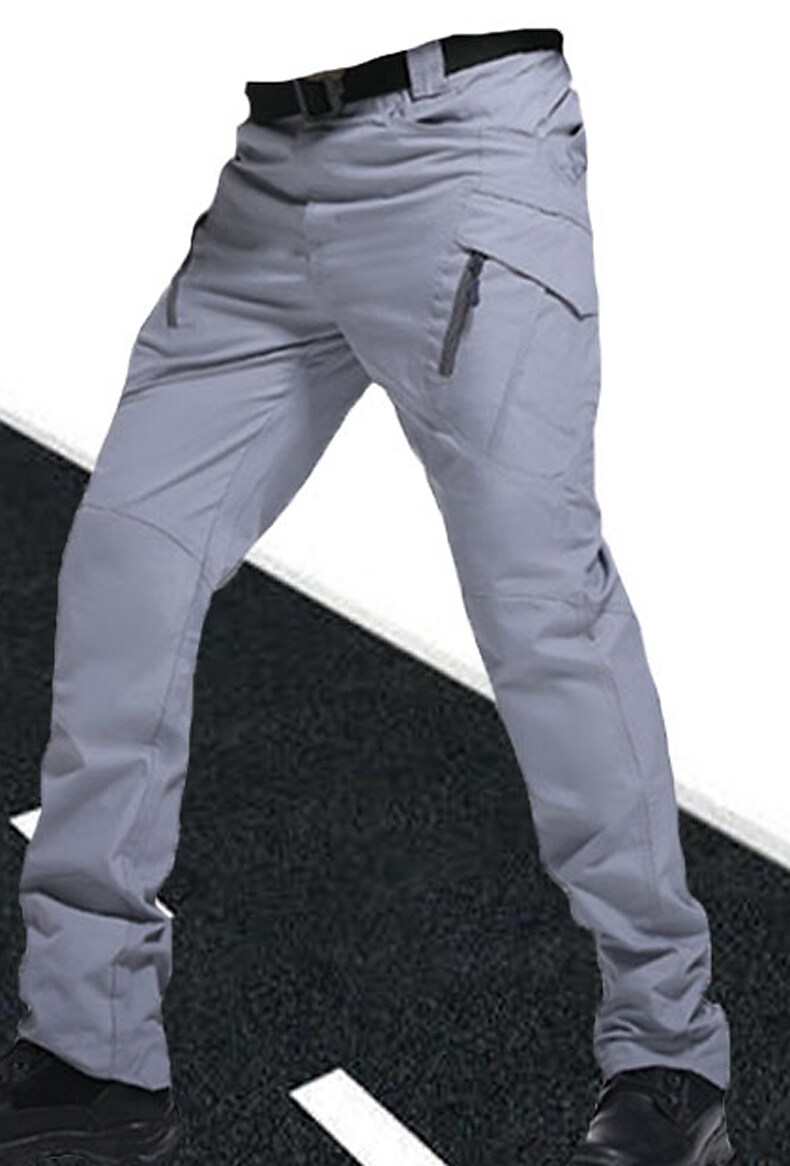 Men's Cargo Pants Work Pants Tactical Pants Military Summer Outdoor Ripstop Windproof Breathable Quick Dry Bottoms 9 Pockets 