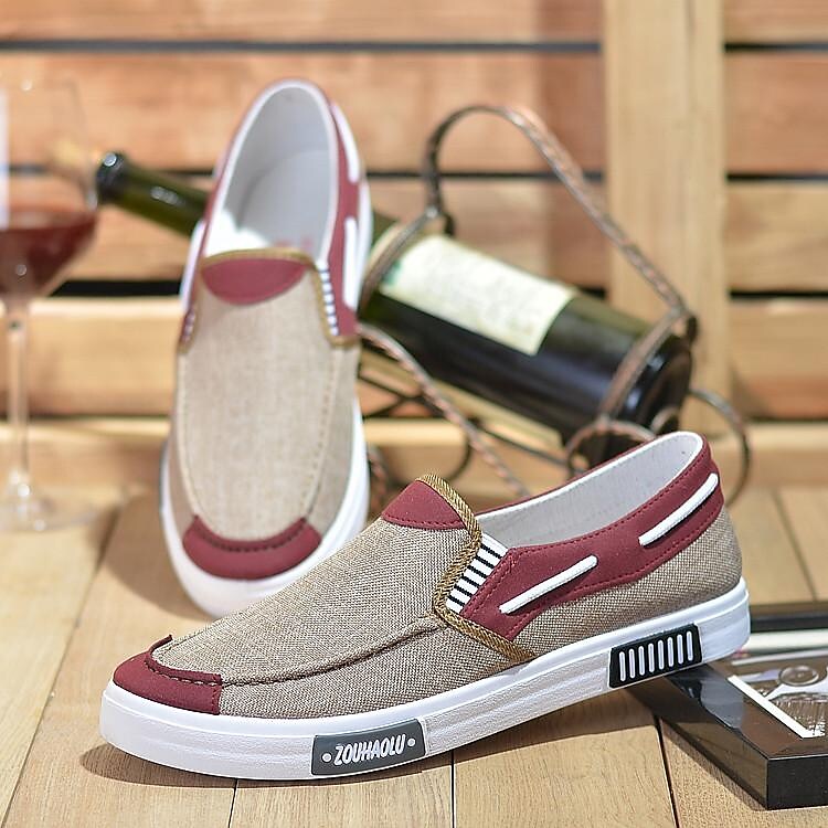 cloth shoes foreign trade wholesale men's slip-on old cloth shoes comfortable soft sole old beijing cloth shoes factory wholesale casual shoes