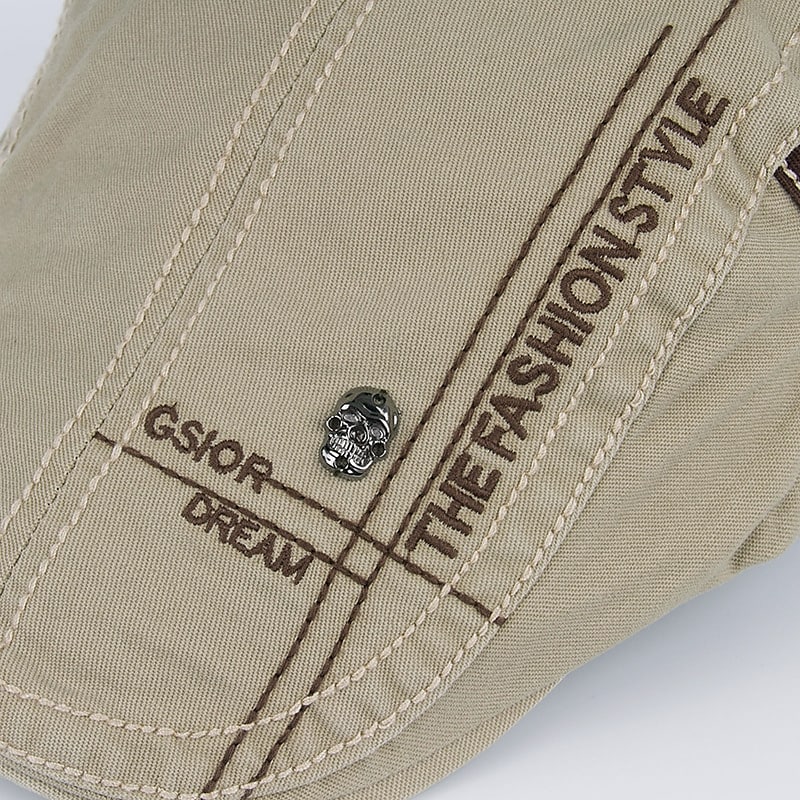 Men's Flat Newsboy Cap Newsboy 1920s Fashion Modern Contemporary Gentl