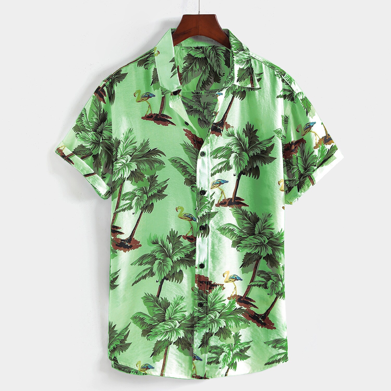 Men's Hawaiian Shirt Graphic Prints Beach Turndown Casual Holiday Shor