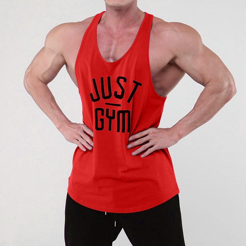 Men's Running Tank Top Gym Tank Top Sleeveless Top Athletic Breathable