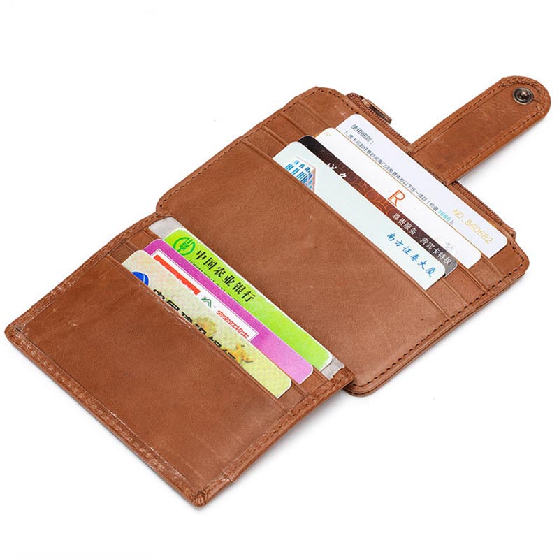 BULL CAPTAIN  men's genuine leather card holder