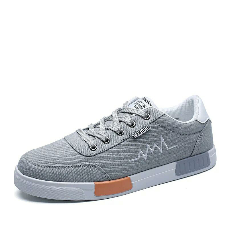 spring new korean version of the trend men's shoes all-match sports and leisure canvas shoes men's cloth shoes student skate shoes tide shoes
