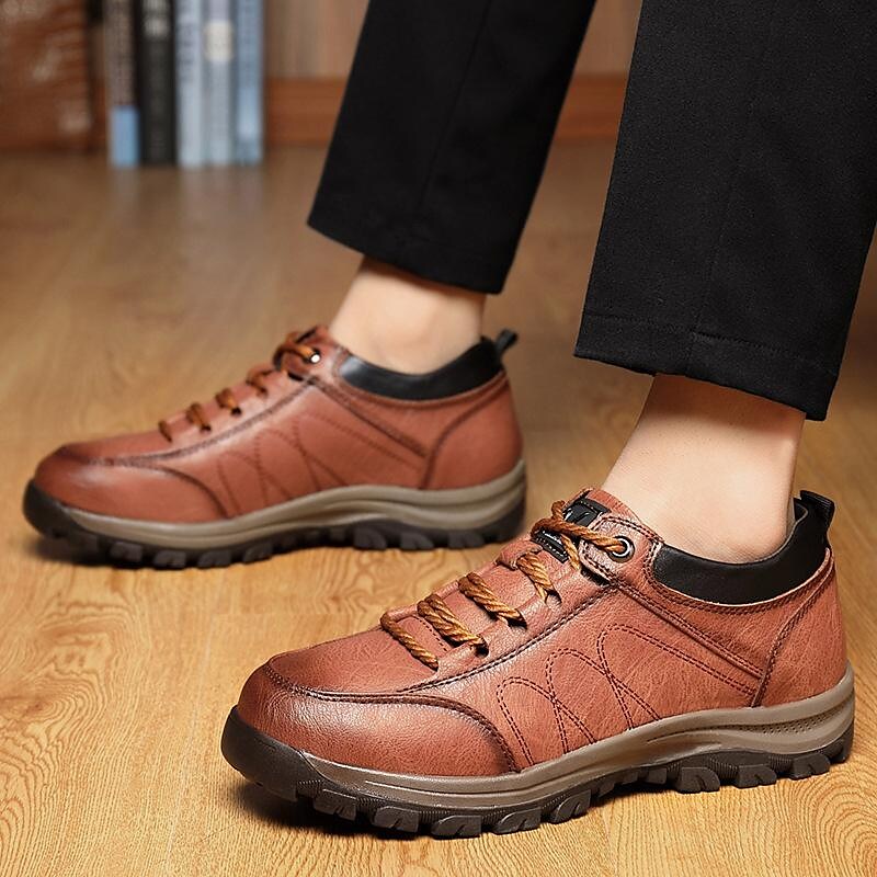 men's shoes pu shoes autumn new fashion cross-border sports comfortable casual shoes sneakers men's hiking shoes
