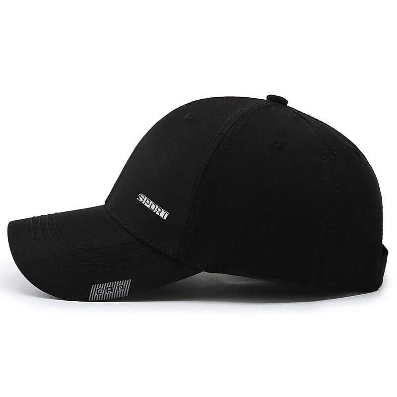 Men's Baseball Cap Print Simple Outdoor Dailywear Letter Windproof Bre