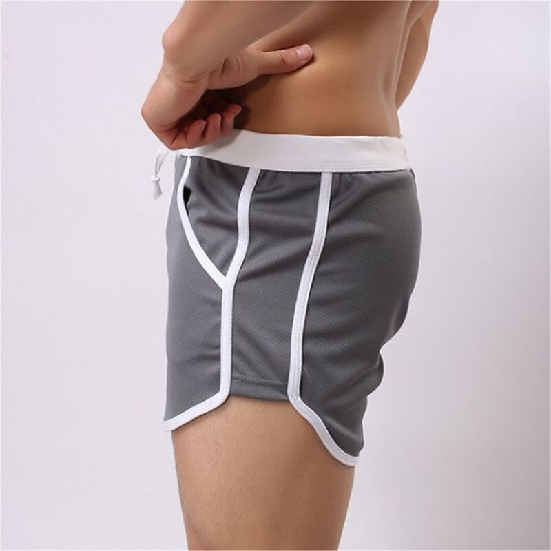 Men's Swim Shorts Swim Trunks Board Shorts 3 inch Elastic Waist Color Block Comfort Breathable Short Sports Bathing 