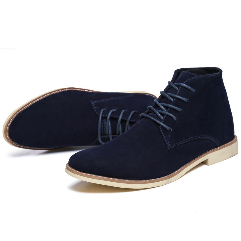 large size 46 aliexpress d07 autumn new men's boots european and american men's martin boots men's pointed toe high boots