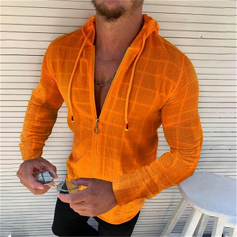 Men's Long Sleeve Tops Casual Fashion Breathable Comfortable 