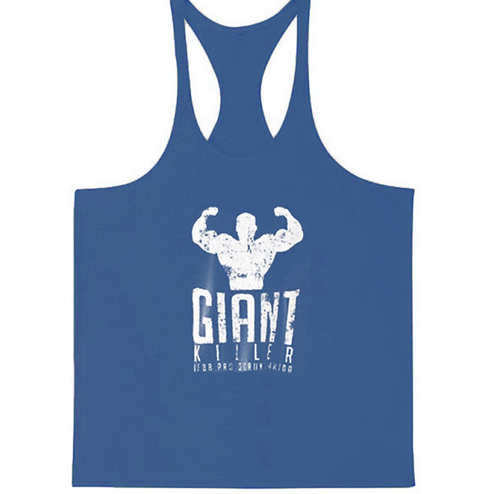 Men's Running Tank Top Gym Tank Top Sleeveless Top Athletic Breathable