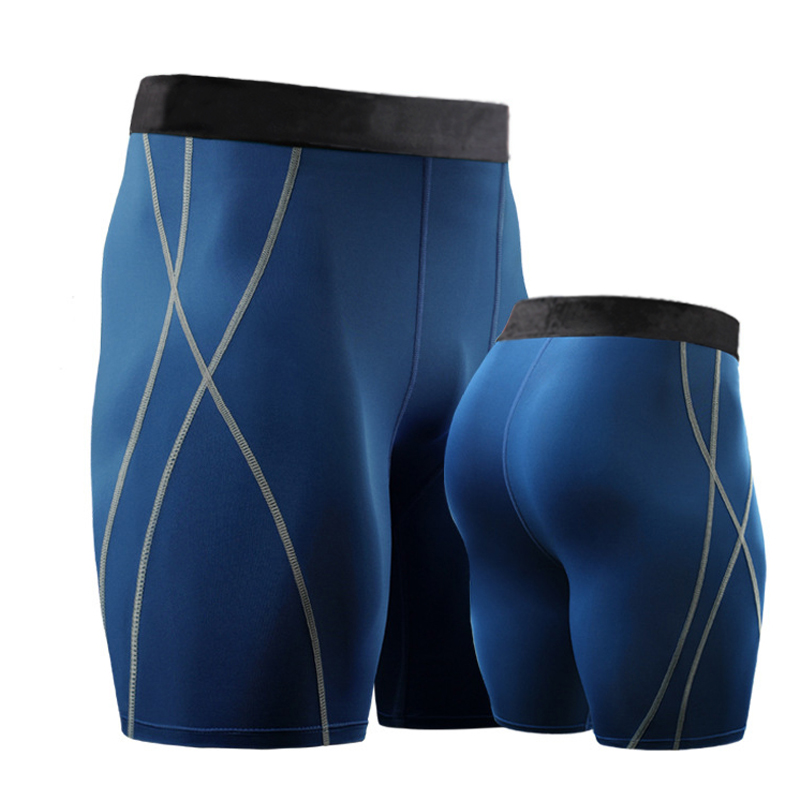 Men's Running Compression Shorts Bottoms Athletic Breathable Moisture