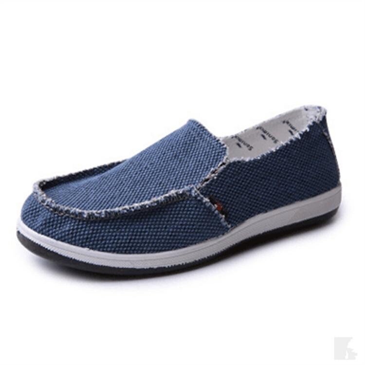 minshu spring and autumn trend men's canvas shoes low top breathable casual old beijing cloth shoes linen beggar men's shoes