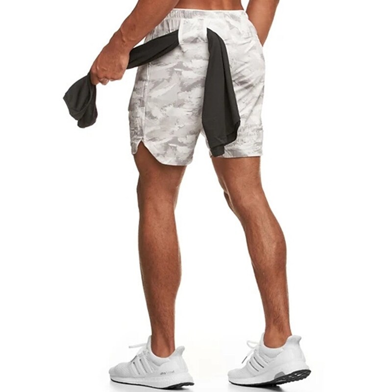Men's Active Casual Shorts Print Camouflage Comfort Breathable Outdoor Daily Going out Fashion Streetwear 
