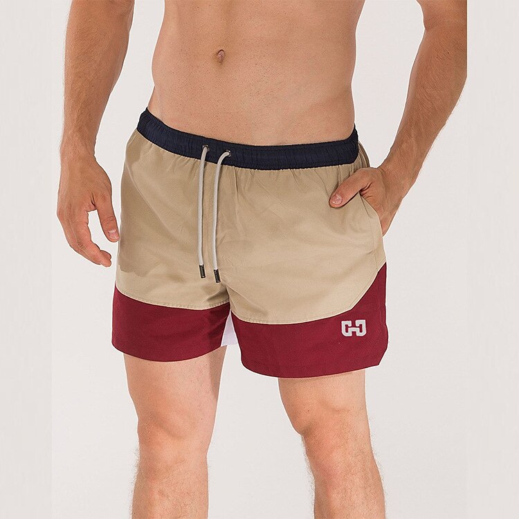 Men's Beach Casual Running Fitness Sport Breathable Quick Dry Soft Swimwear Shorts