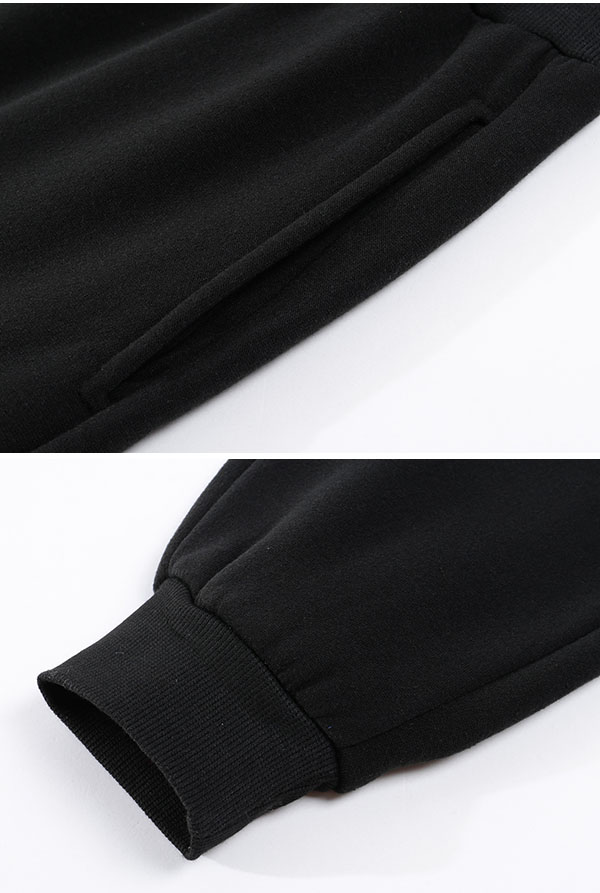 Men's Casual Solid Color Loose Fitness Elastic Waist Sweatpants