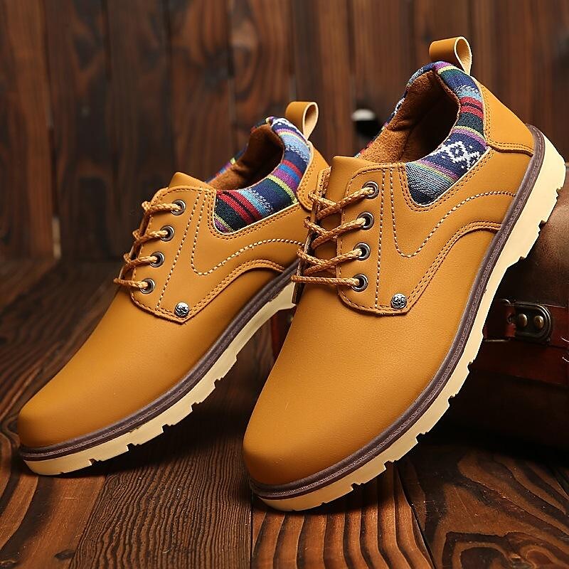 2020 autumn new men's business casual leather shoes waterproof non-slip shoes low-top shoes men's shoes a drop shipping