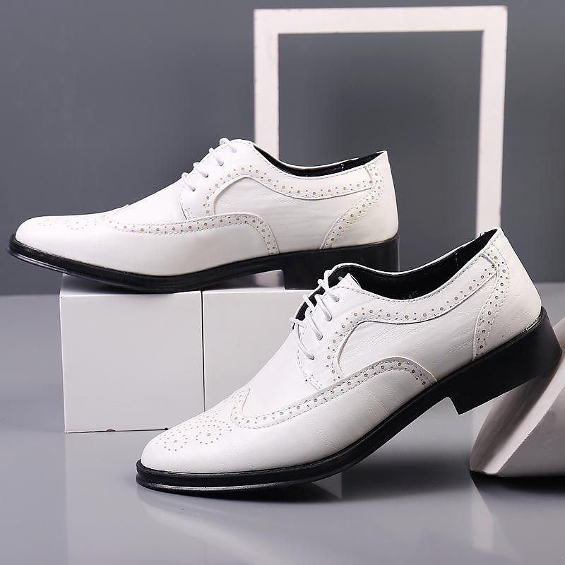 Men's Business British Style Faux Leather Shoes