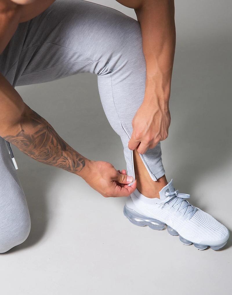 Men's Joggers Sweatpants Zipper Ankle Zippers Base Layer Athletic Athleisure Winter Breathable Soft Sweat wicking Fitness Gym Workout Running Slim Fit Sportswear 