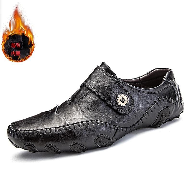 wish foreign trade shoes2021 men's business leather shoes men's shoes casual leather shoes men's men's single shoes dad shoes