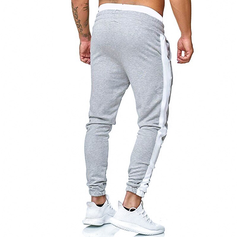 Men's Athletic Pants Sweatpants Pocket Stripe Comfort Breathable Outdoor Daily Going out Fashion Casual Trousers 