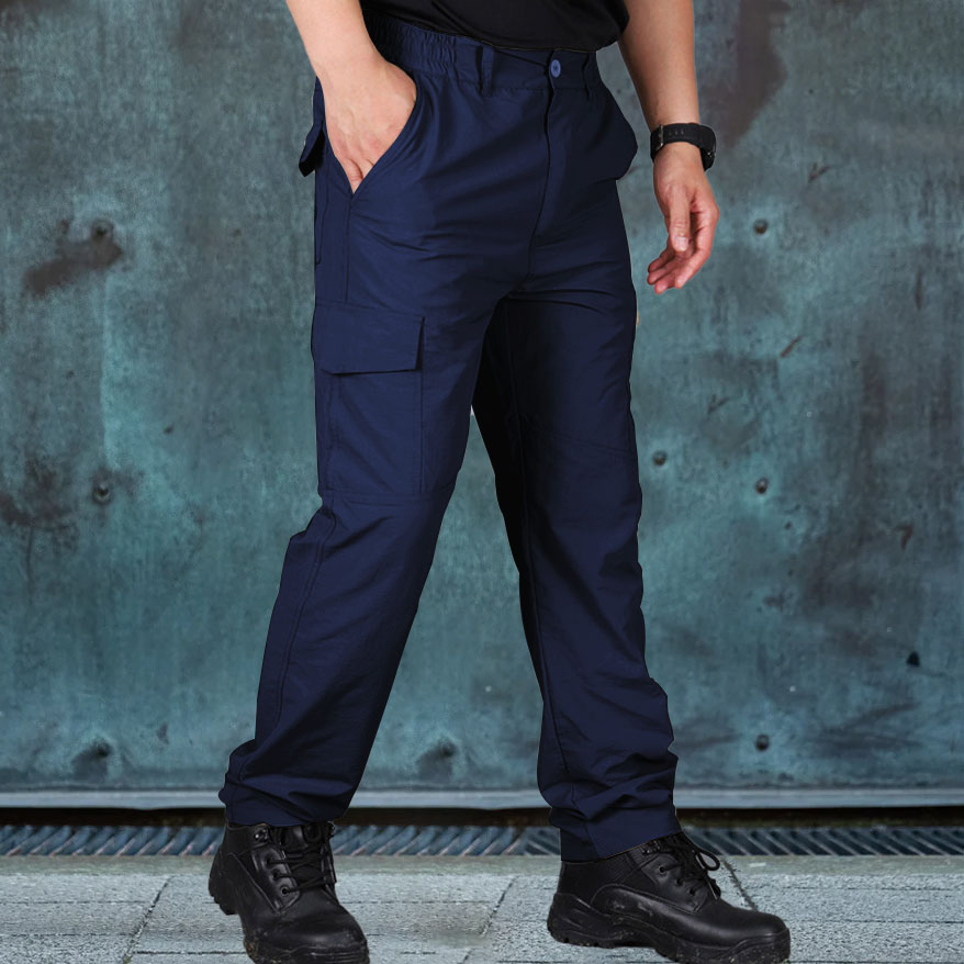 Men's Cargo Trousers Tactical Pants Pocket Plain Comfort Breathable Outdoor Daily Going out Fashion Casual Pants
