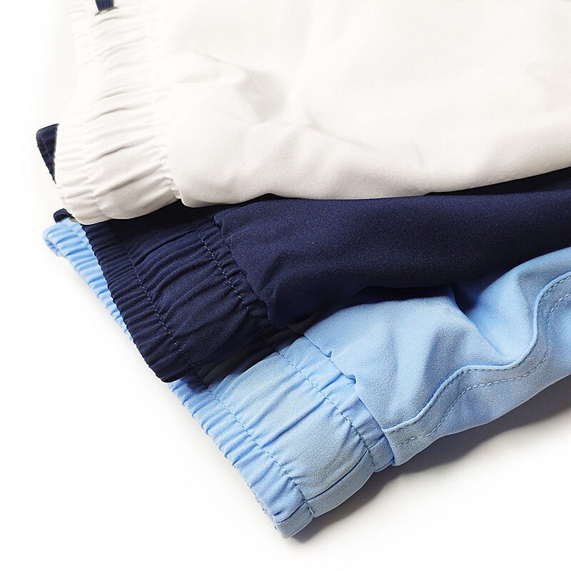 Men's Swimwear Swim Shorts Beach Shorts with Mesh lining Plain Comfort Breathable Outdoor Daily Going out Fashion Casual White Pink